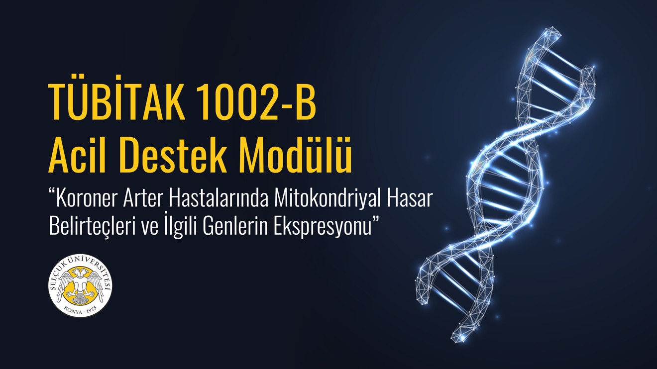 Arş. Gör. Erbayram'ın yürütücülüğündeki proje TÜBİTAK tarafından kabul edildi